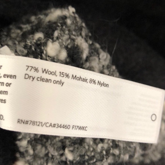 Eileen Fisher Wool & Mohair Textured Crop Sweater - Picture 5 of 5